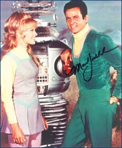 Marta Kristen and Mark Goddard